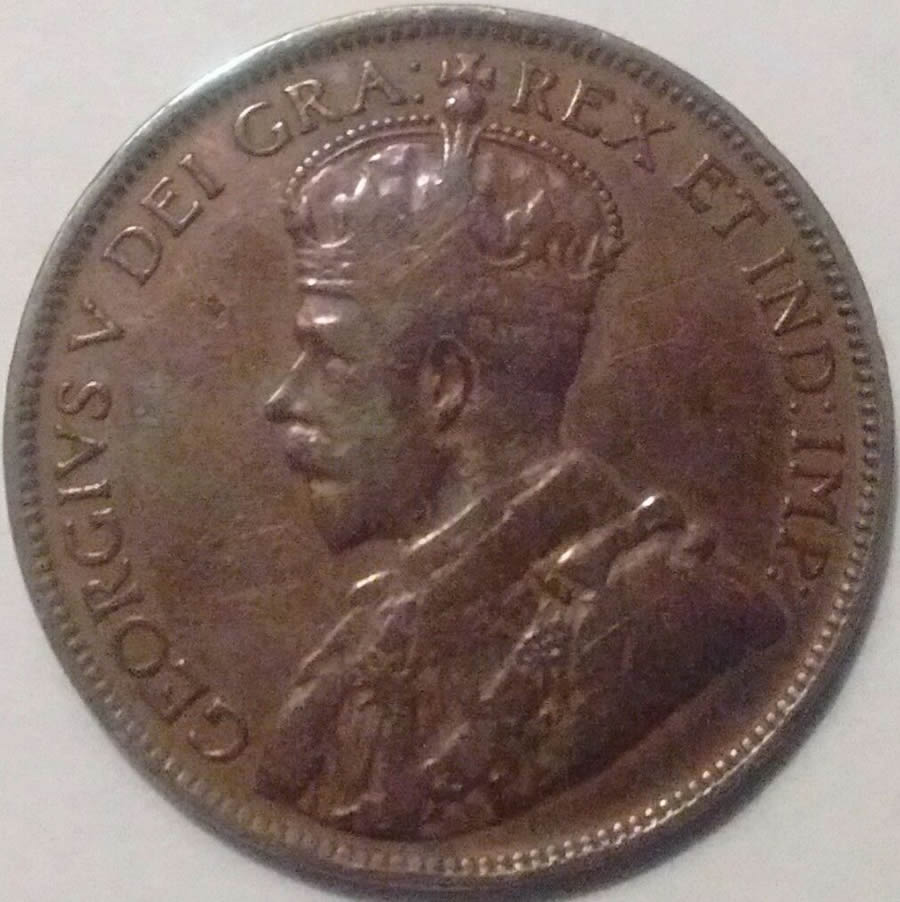 1917-NFLD-Large-One-Cent-X2-Grades-Pls